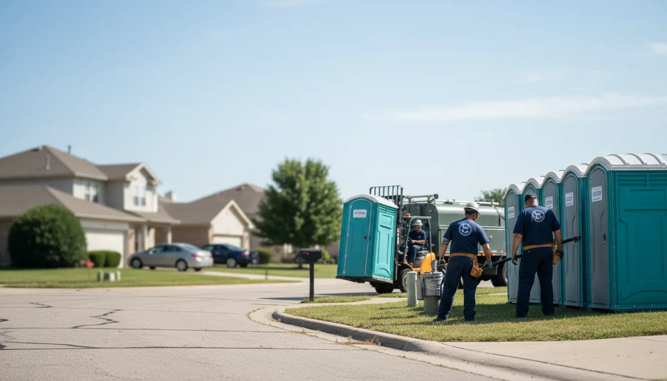 Porta Potty Rental in Green Camp, OH near me